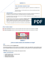 SESIÓN ¿Cómo Es Nuestra Conducta Como Estudiante en El Hogar?