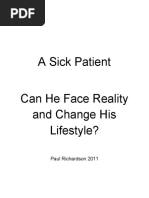 A Sick Patient and Human Nature