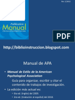 Manual de Estilo APA 3ra Ed. (Español)