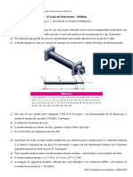 Lista de Exercícios RM