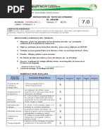 Pauta de Evaluación de Afiche.