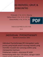 DDI 5 Intervensi Individual, Grup, & Komunitas