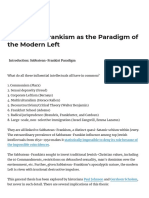 Sabbatean-Frankism As The Paradigm of The Modern Left - TheRebbeBlog