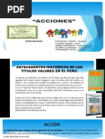 Acciones Antecedentes Históricos