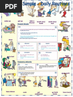 Present Simple Daily Routines Frequency Adverbs