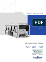 Air-Cooled Screw Chillers: Product Selection Data