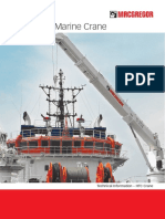 Telescopic Marine Crane: Technical Information - HTC Crane