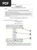 Design No. XR736: BYBU - XR736 Fire-Resistance Ratings - ANSI/UL 1709 Design/System/Construction/Assembly Usage Disclaimer