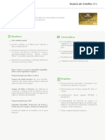 Folleto Informativo TDC Oro