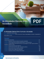 As Afinidades Eletivas Entre Currículos e Sociedade PDF