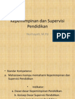 Kepemimpinan Dan Supervisi Pendidikan