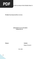 Fakultet Za Poslovne Studije I Pravo: Predmet:Upravljanje Ljudskim Resursima