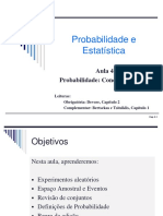 Aula 4 - Probabilidade Conceitos Básicos - Parte 1