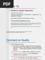 Software Quality Assurance: Software Engineering: A Practitioner' S Approach, 7/e