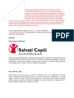 Cultura Organizationala Salvati Copiii