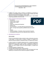 Conductividad Hidraulica de Suelos Con Permeámetros de Cabeza Constante y Variable