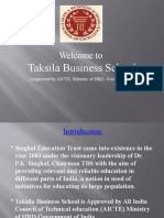 Taksila Business School: Welcome To