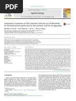 Comparative Evaluation of GHG Emissions From The Use of Miscanthus