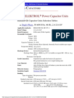 Capacitors - GE Two Bushing