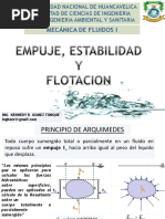 Clase 5 Empuje, Estabilidad y Flotacion