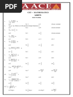 Limits Test Paper