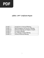 Syllabus - CFP Certification Program