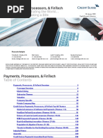 Credit Suisse Nice Report - Payments Processors FinTech USA PDF