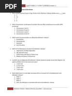 Multiple Choice Assessment Questions