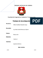 Investigacion de Metales No Metales y Metaloides 2019