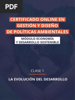 Clase 1 - La Evolución Del Desarrollo