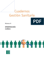 Cuadernos Gestion Sanitaria Numero 8 Epidemiologia Clinica PDF