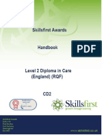 Skillsfirst DIploma in Adult Care Handbook