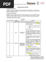 Especificaciones Tecnicas Actualizadas