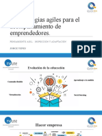 Agilismo para Emprendimientos