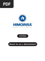 Manual de Mantenimiento de Generadores Himoinsa