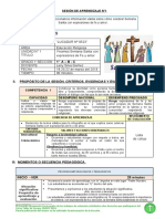 Sesión. Sas.nº.1. Primero de Secundaria Semana Santa