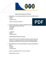 Primer Parcial Matematicas Financieras