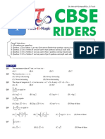 Riders: New Pattern Exam