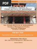 Revised PIM-MAT 2020 (Admission Brochure - 08-06-2020)