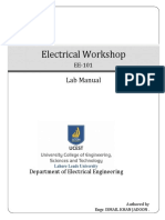 Lab Manual Electrical Workshop4 I