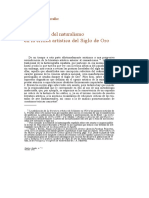 F. Calvo Serraller. El Problema Del Naturalismo en La Critica Artistica Del Siglo de Oro