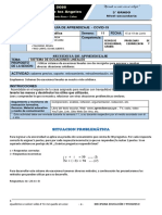 Semana 11 MAT 3º SISTEMA DE ECUACIONES LINEALES PDF