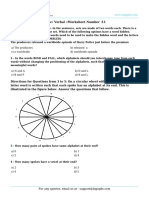 Topic: Verbal::Worksheet Number:11: A) The Producers B) Released A C) A Worldwide D) Worldwide Episode