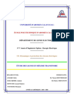 Etude Des Lignes en Regime Transitoire