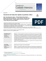 Secuencia de Inducción Rápida en Paciente Crítico PDF