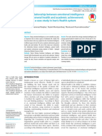 The Relationship Between Emotional Intelligence With General Health and Academic Achievement: A Case Study in Iran's Health System