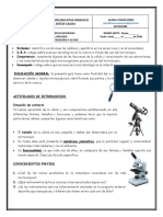 Guia de Ciencias Naturales El Microscopio y Su Uso