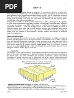 Joints: Joint Sets and Systems