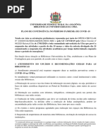 Plano de Contingencia em Periodo de Pandemia Covid-19