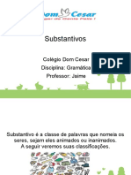 Gramática - Aula On-Line 3 - Classificação Dos Substantivos